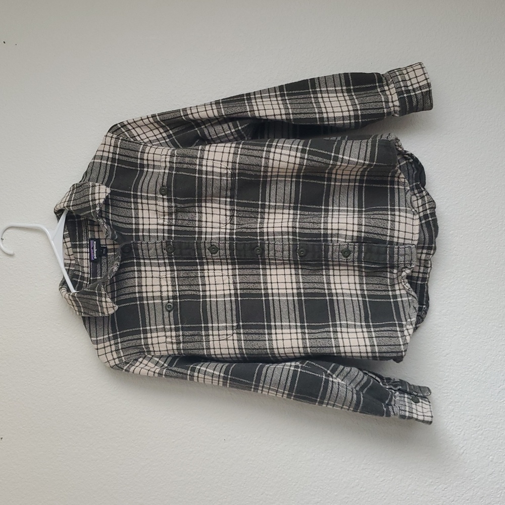 Patagonia Fjord Flannel Shirt Size Small